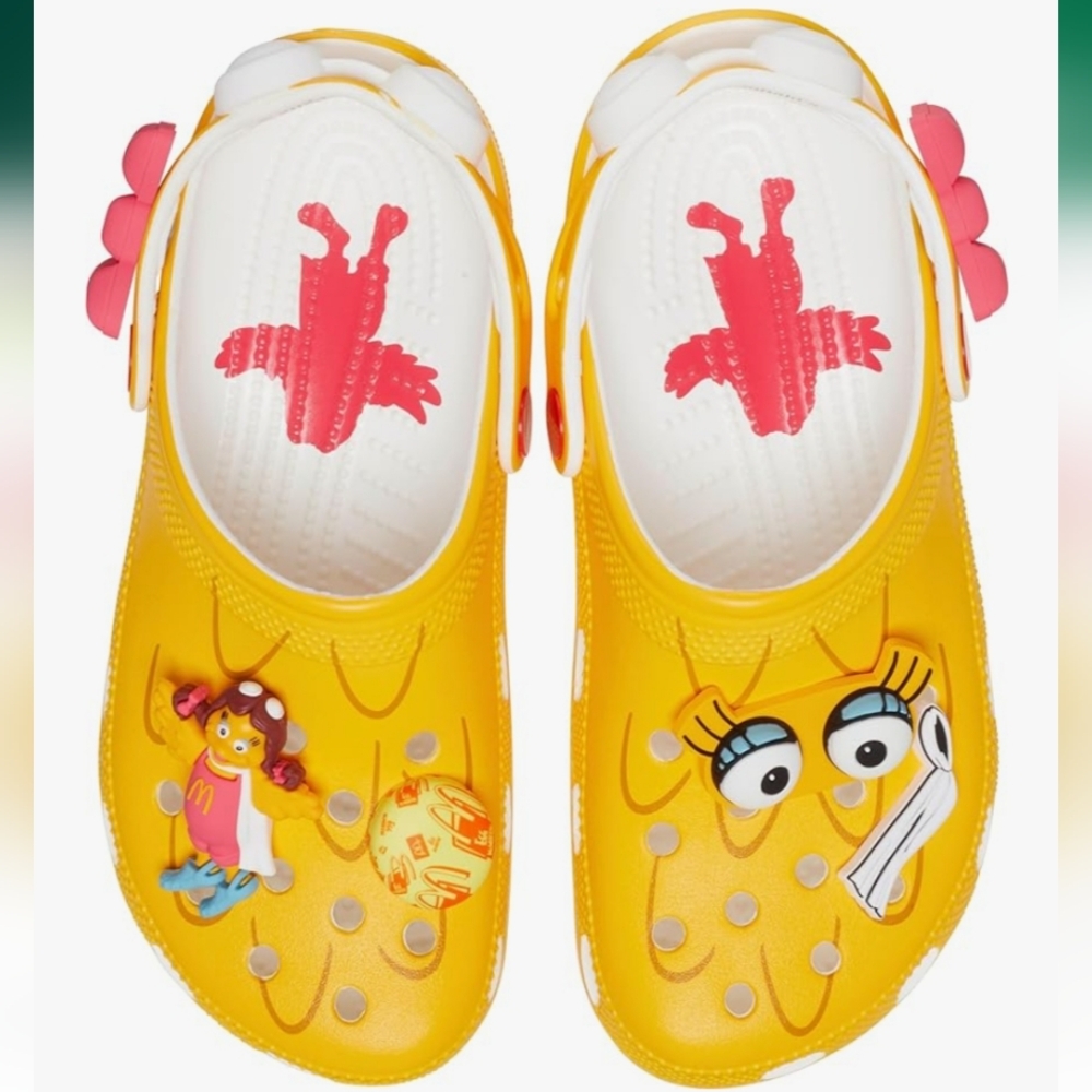 Brand new in bags: McDonald's X CROCS Birdie